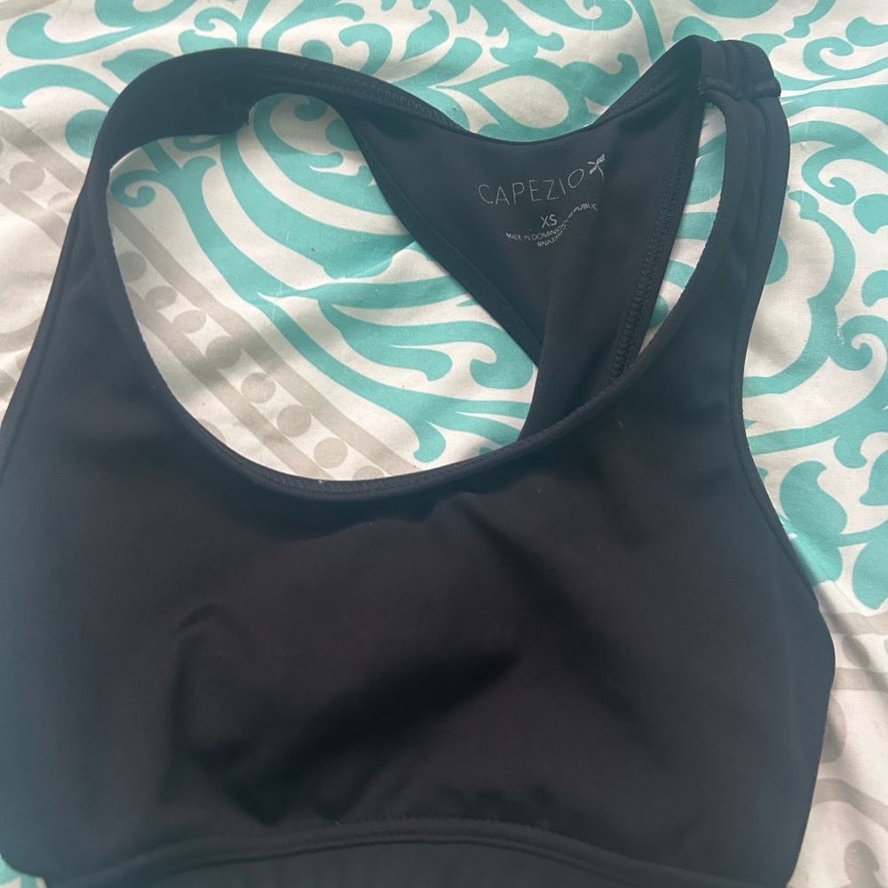Black Sports Bra